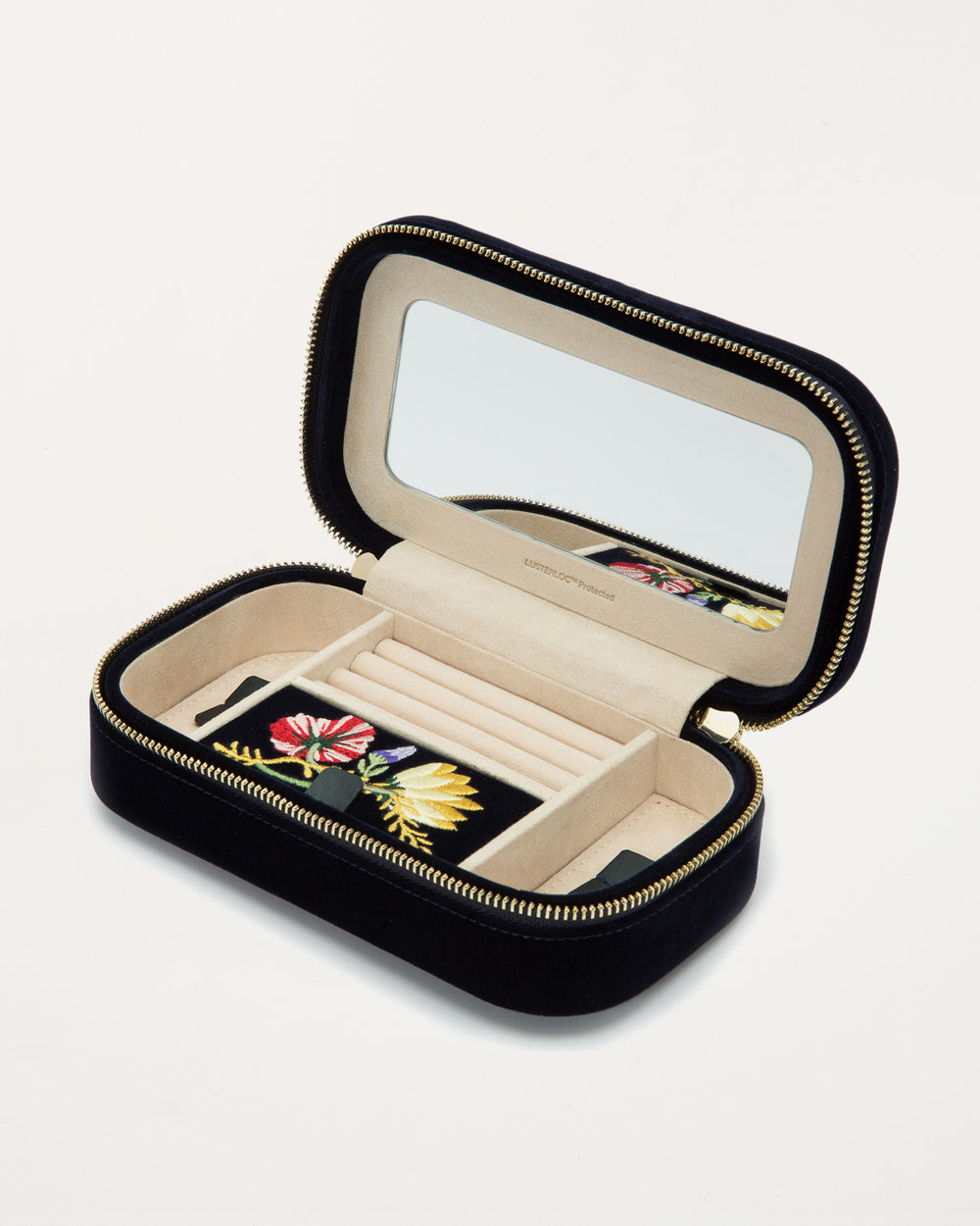 Zoe Travel Zip Case Indigo