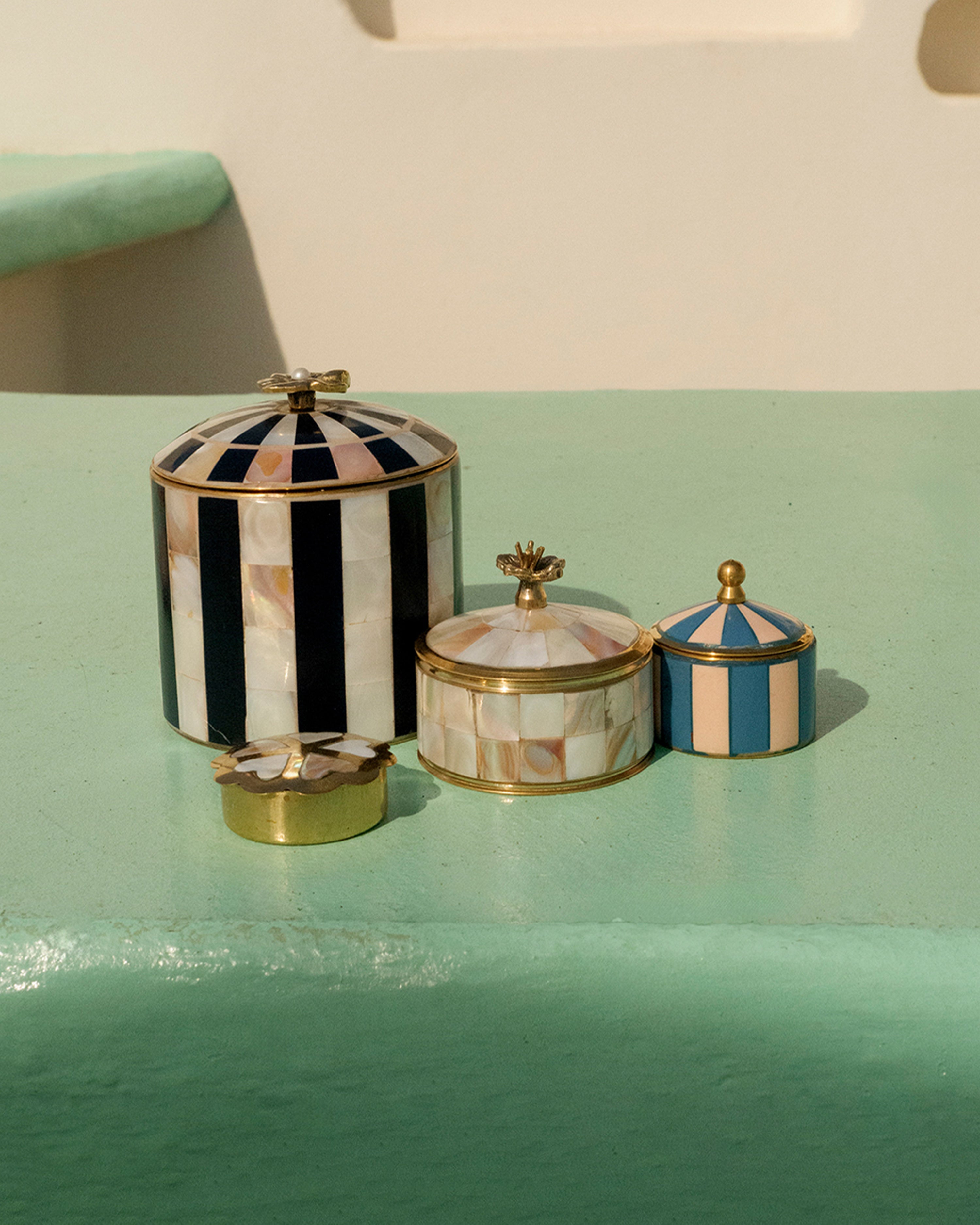 Zoey Circus Box Large Navy