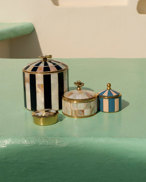 Zoey Circus Box Large Navy