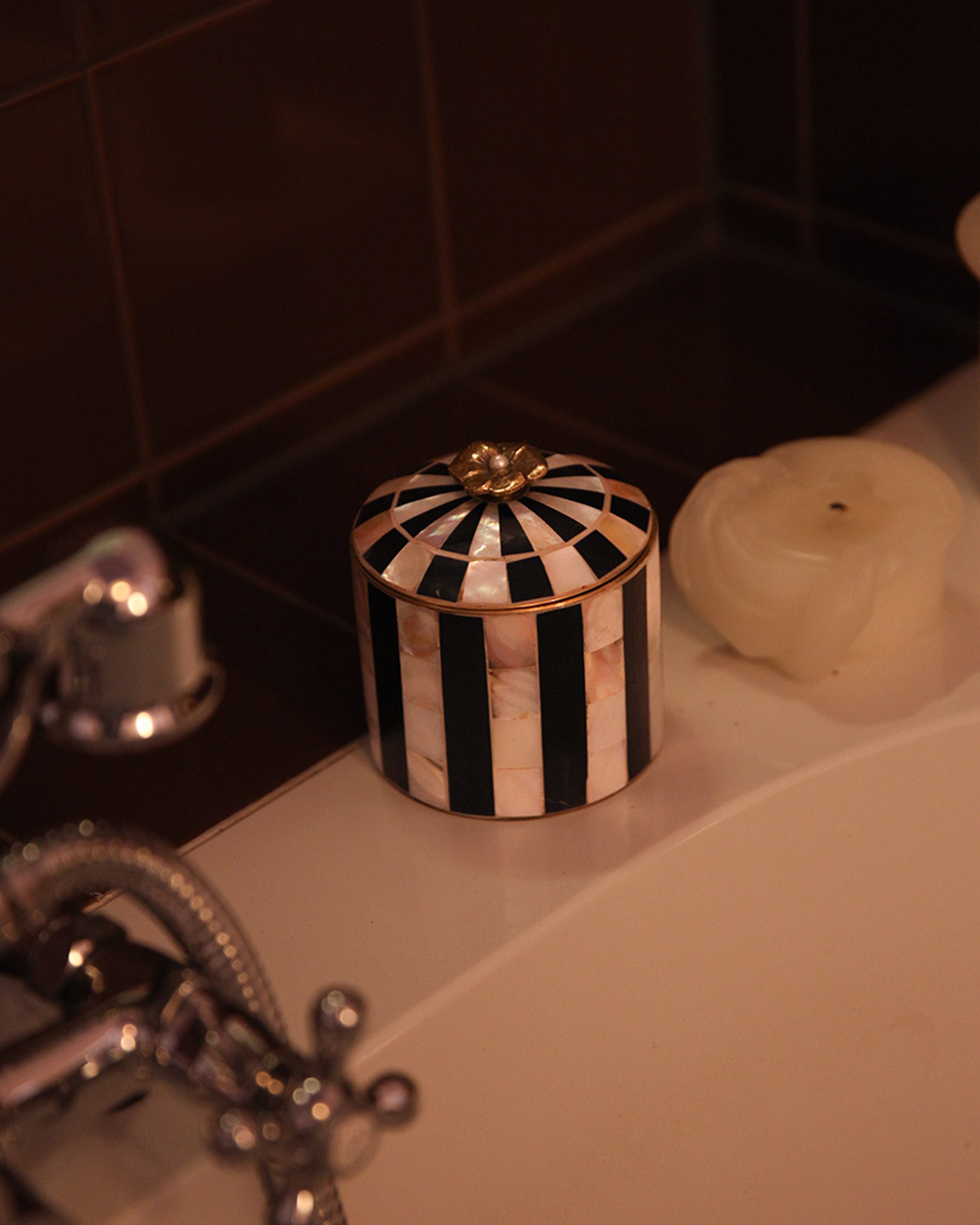 Zoey Circus Box Large Navy