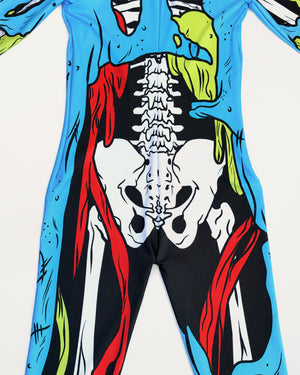 Zombie Skeleton Catsuit/Size S