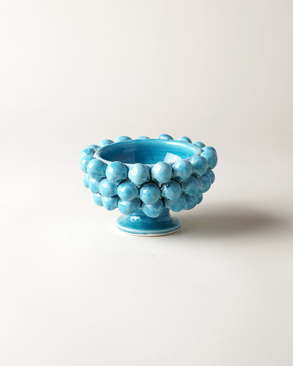 Small Pigna Aperta Bowl Light Blue D11cm