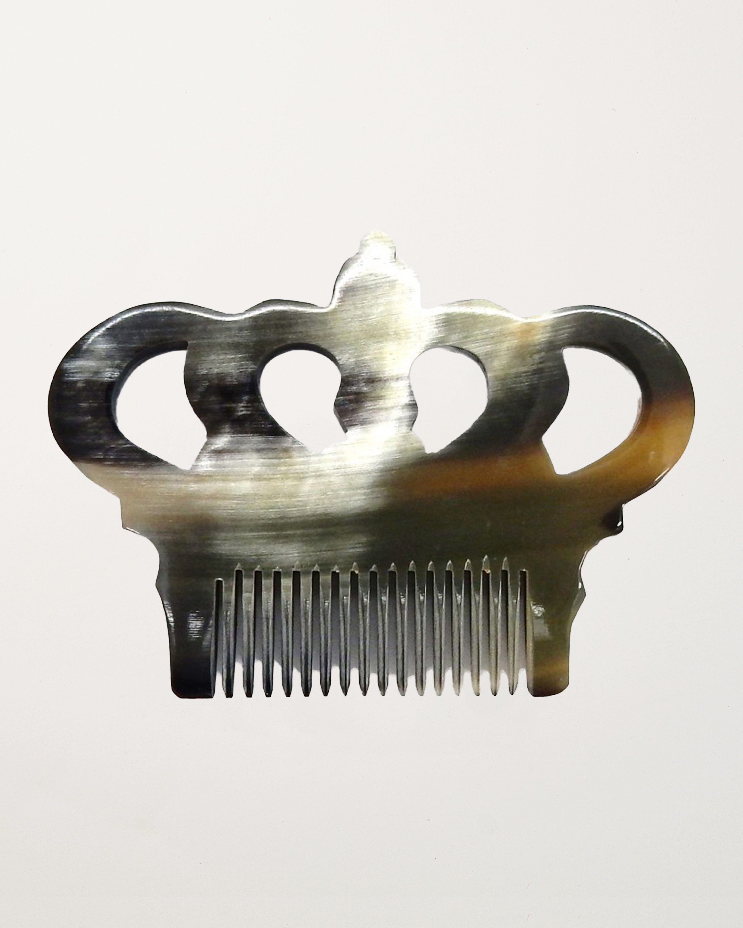 Mustache Comb/Crown Dark