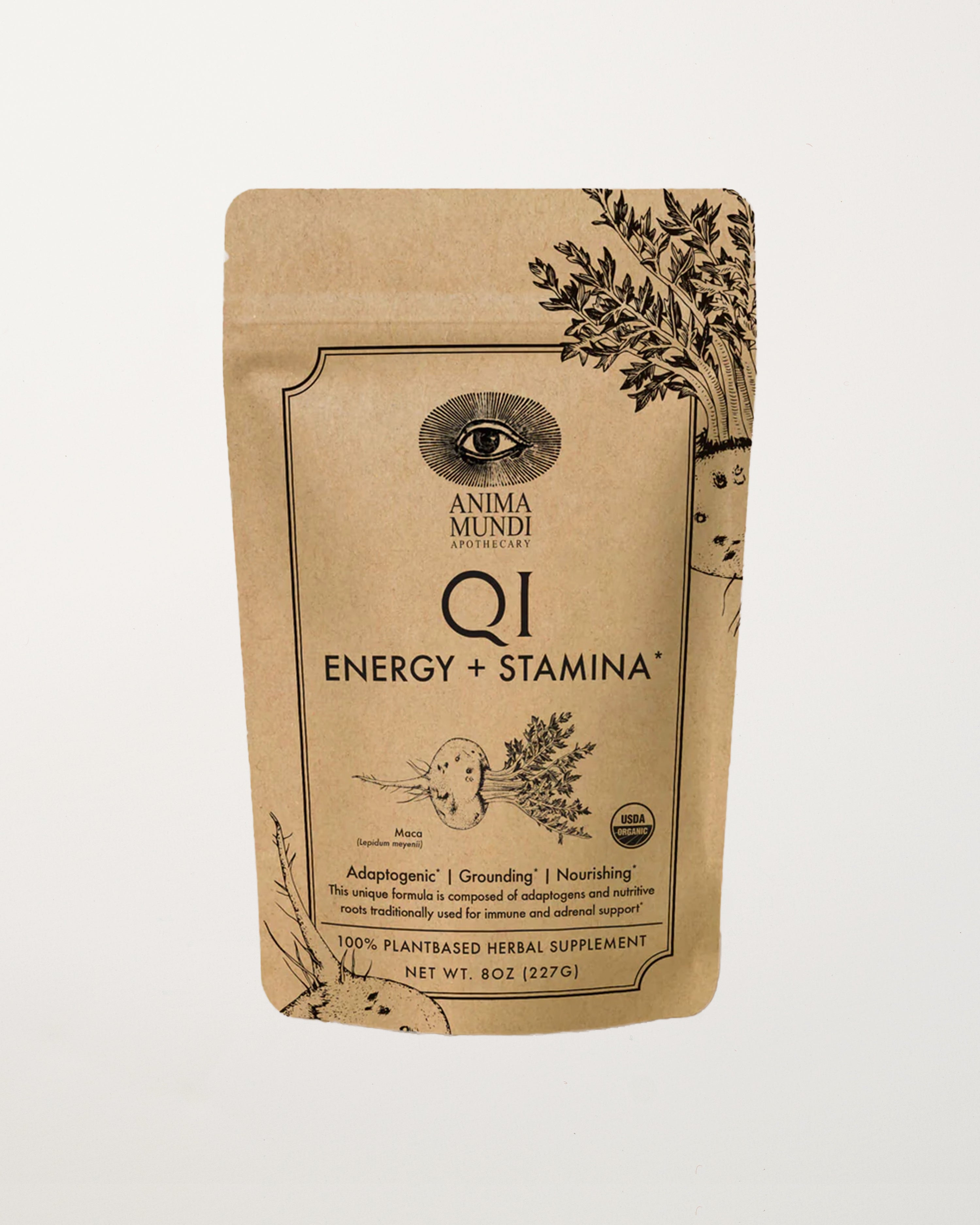 Qi - Energy + Stamina 8 oz