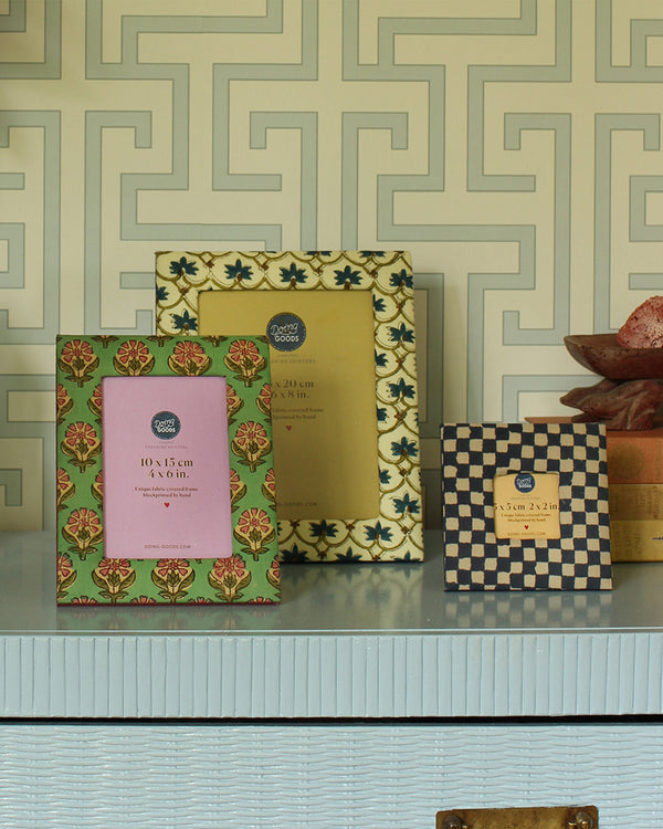 Faina Block Printed Frame