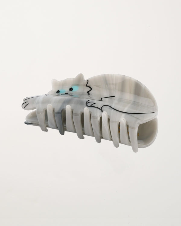 Grey Cat Hair Claw