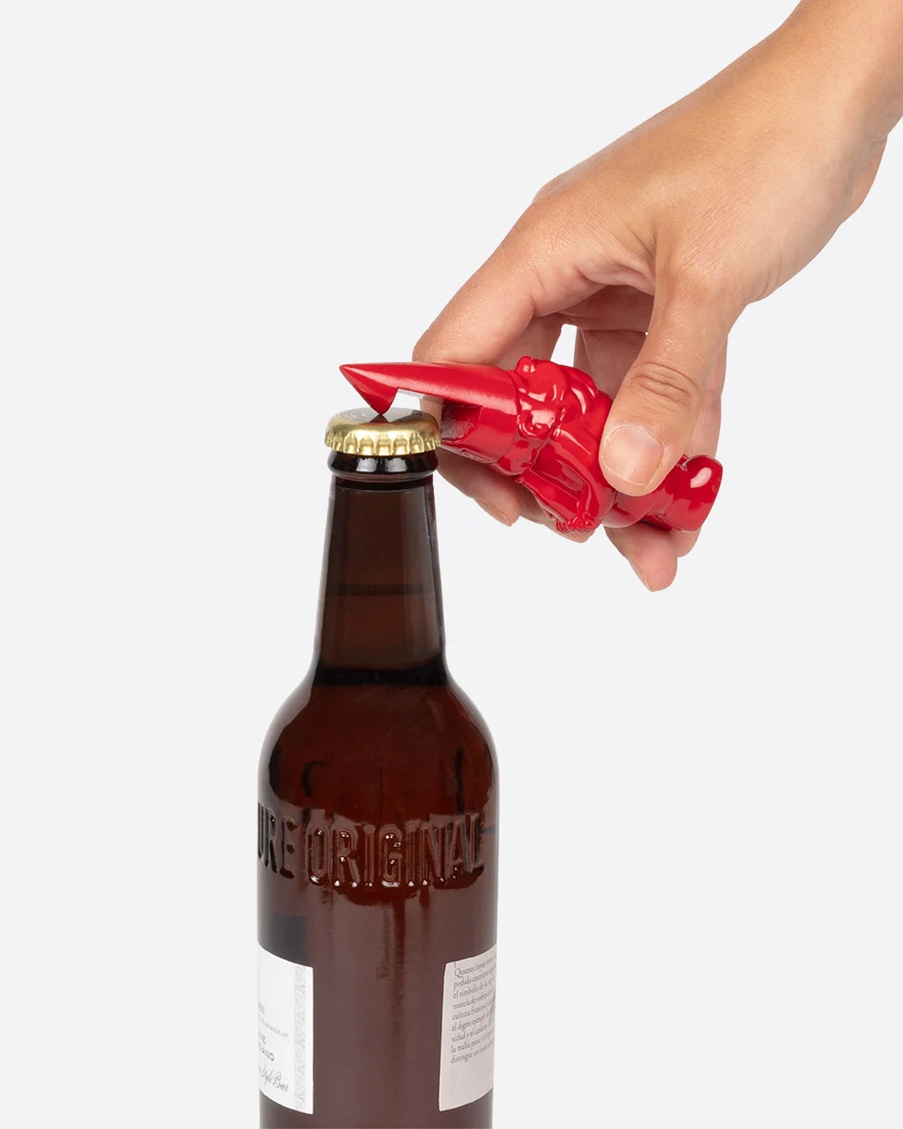 Gnome Bottle Opener Red