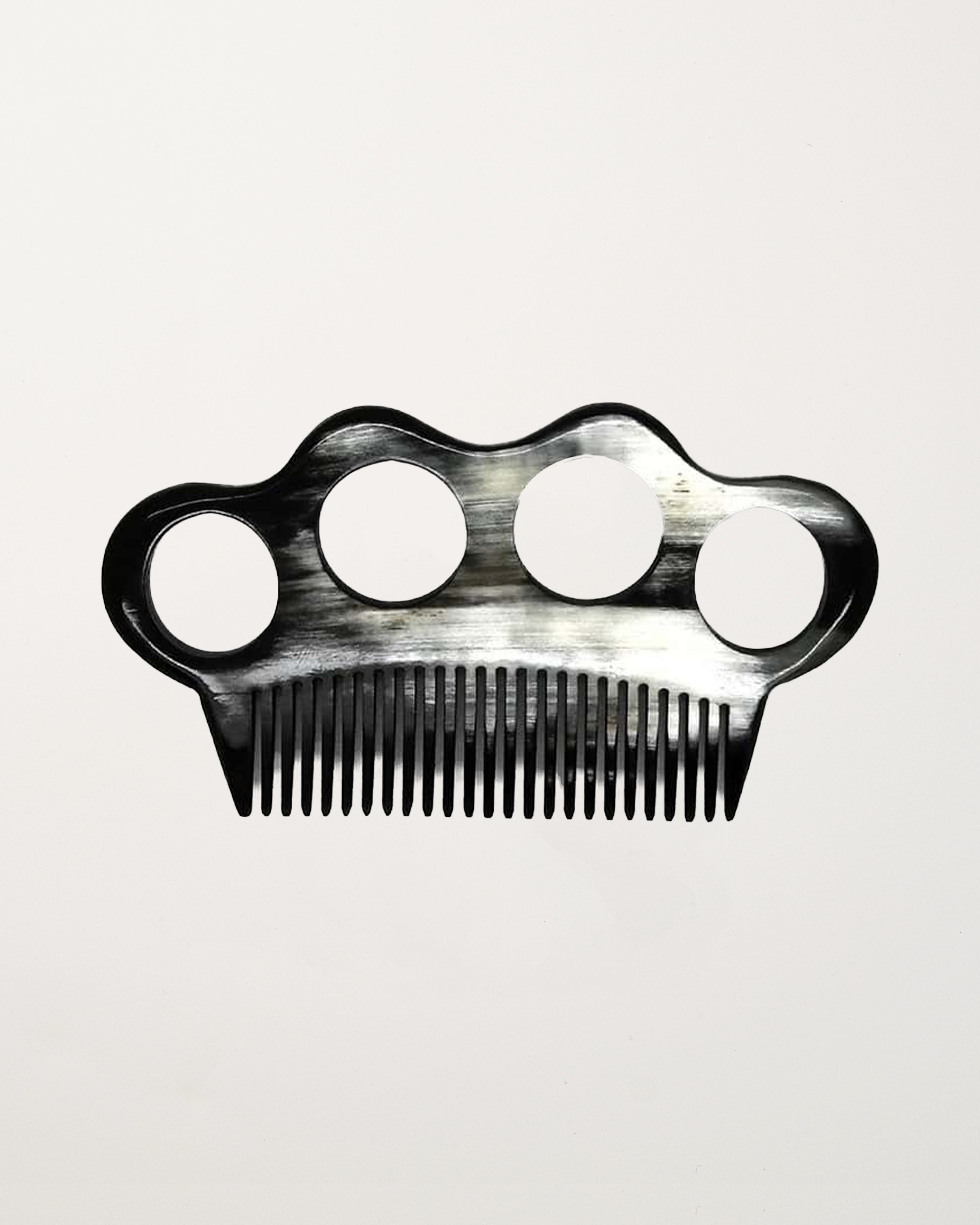 Mustache Comb/Fist Dark