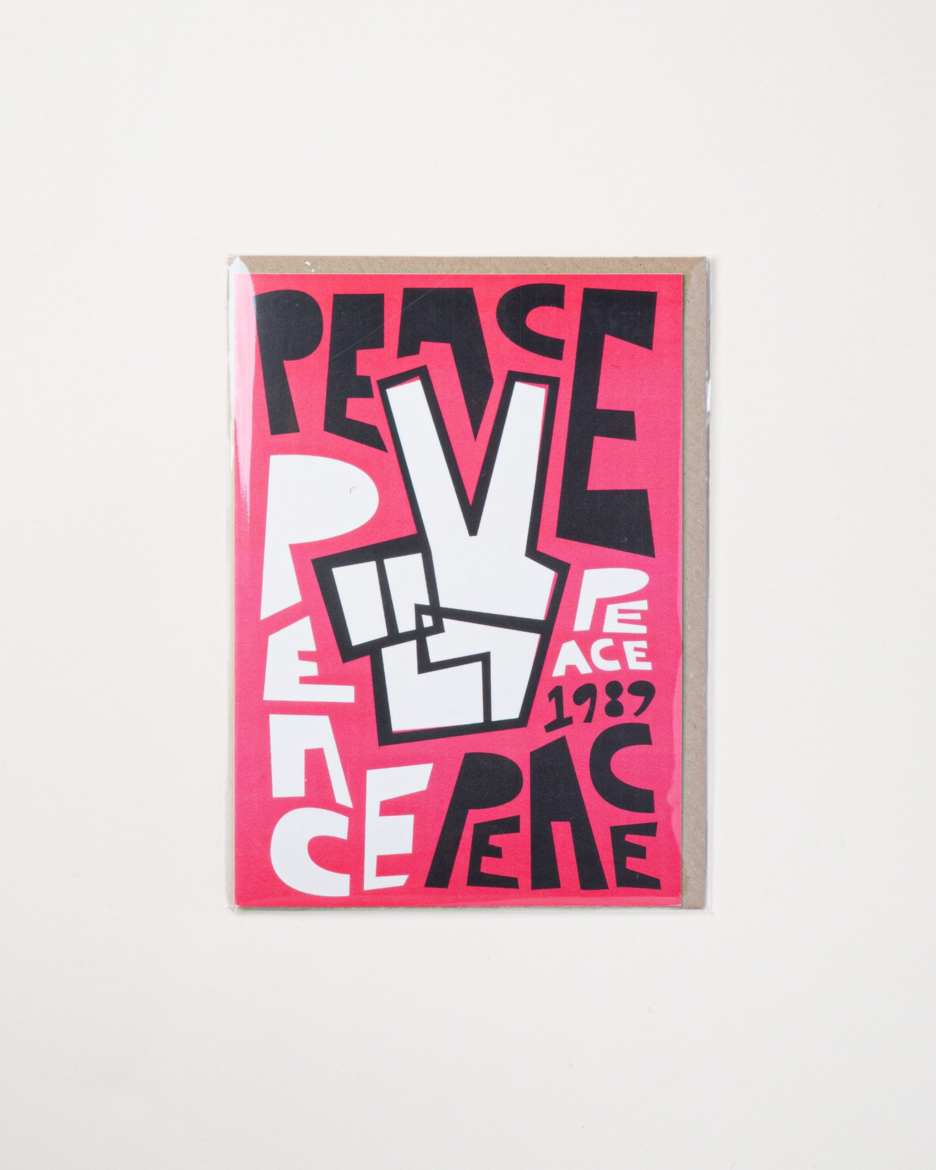 Peace 1989 Card