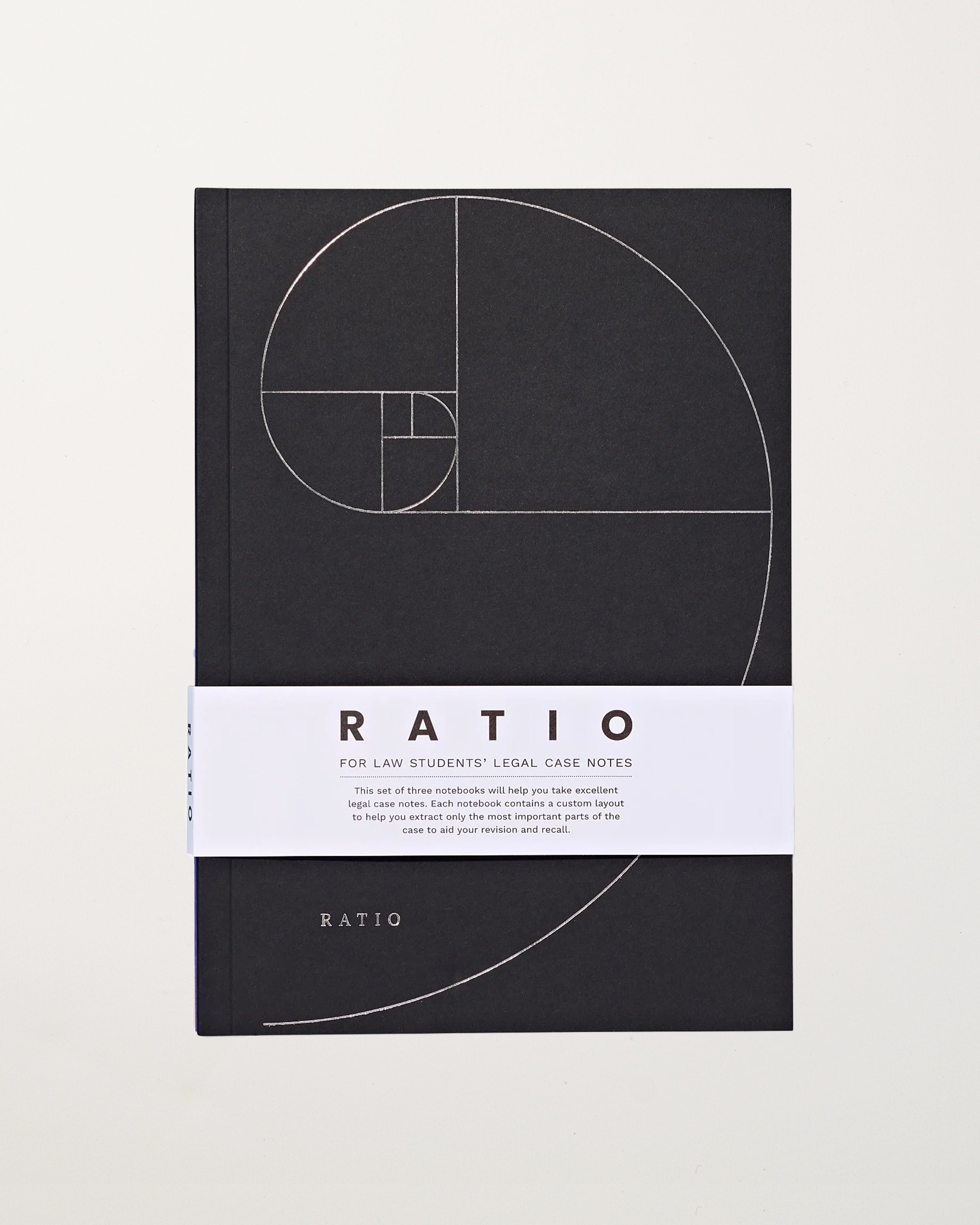 3 Ratio Notebooks Set/Law Student