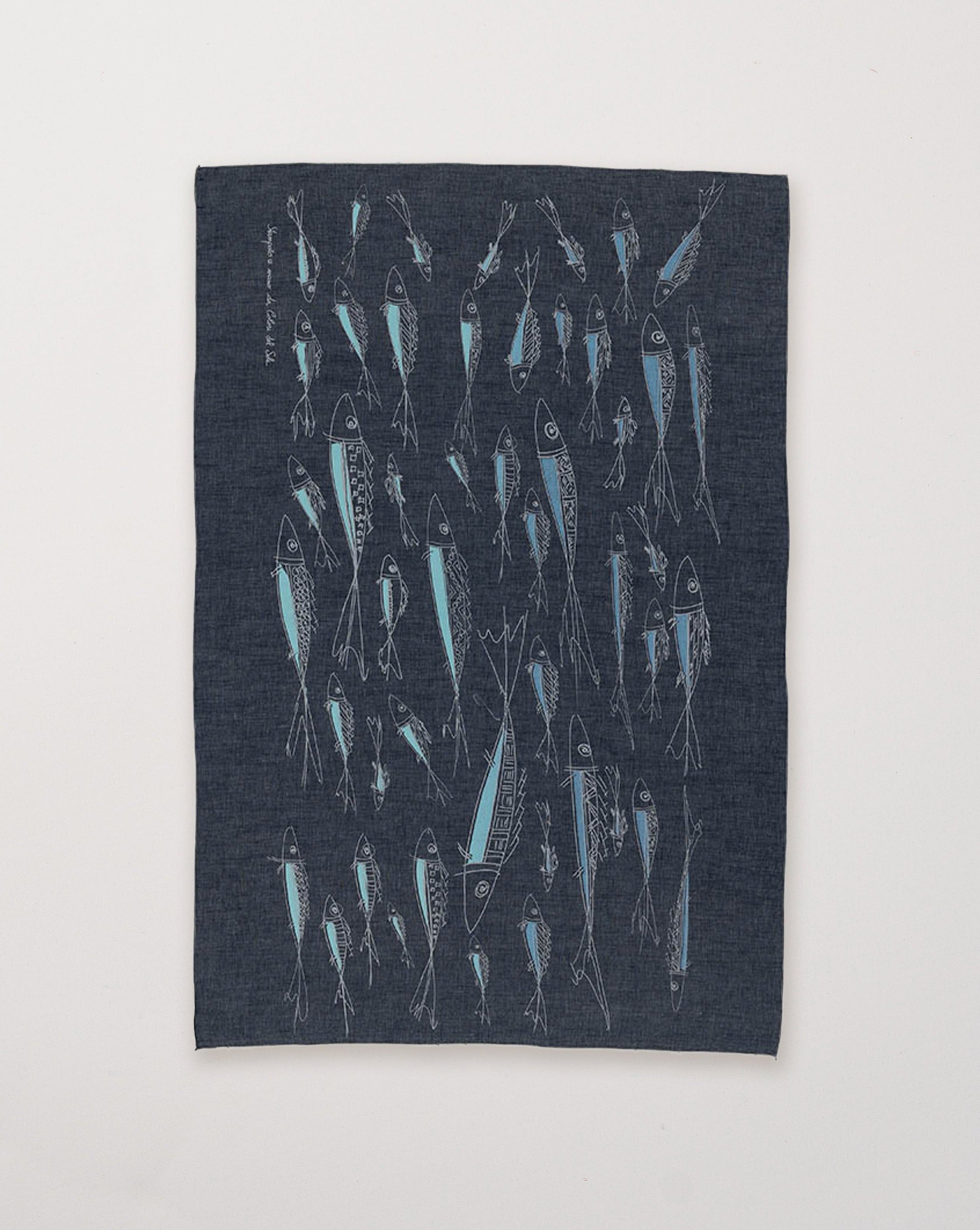 Small Tablecloth Sardine Denim