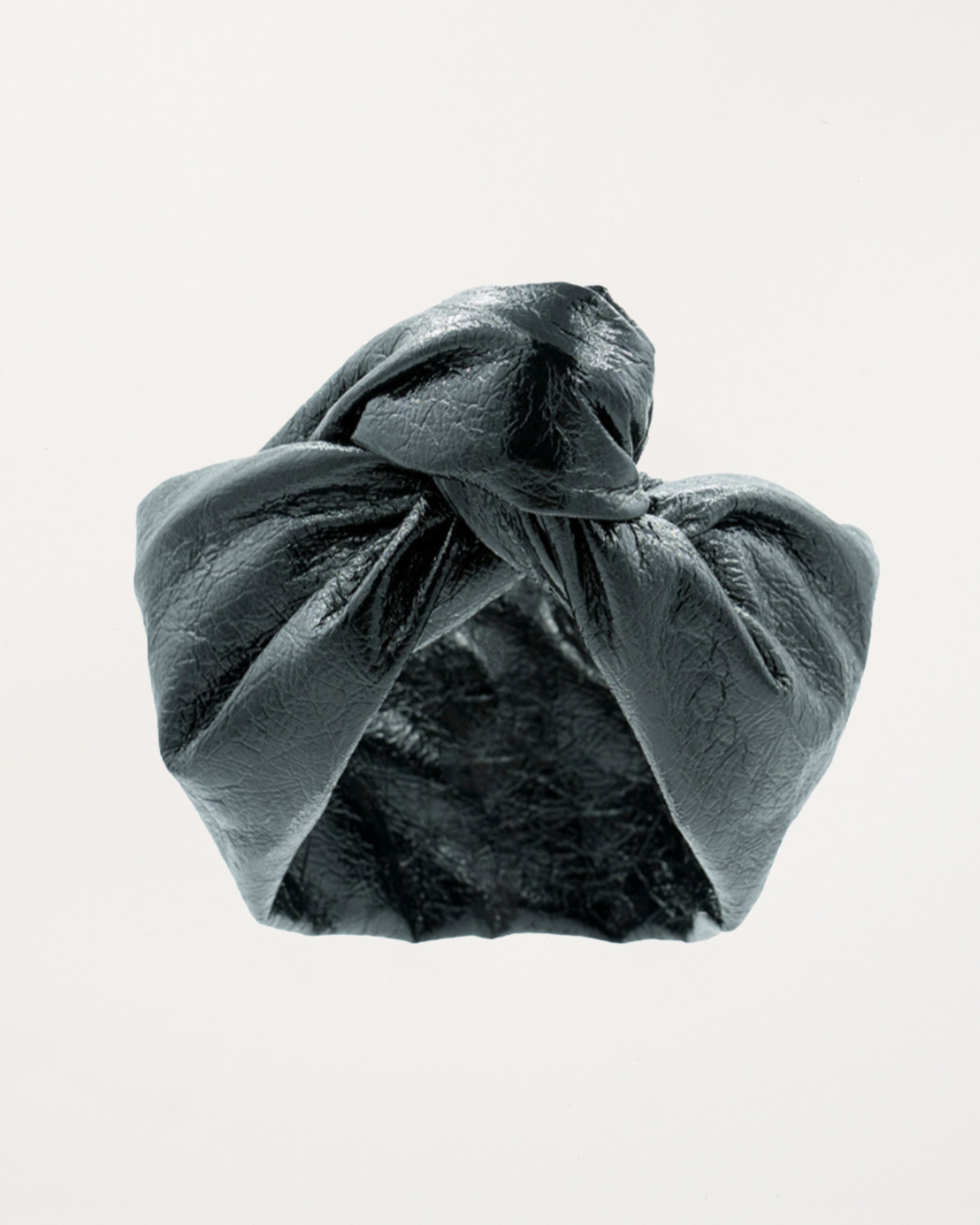 Vinyl Black Turban/M