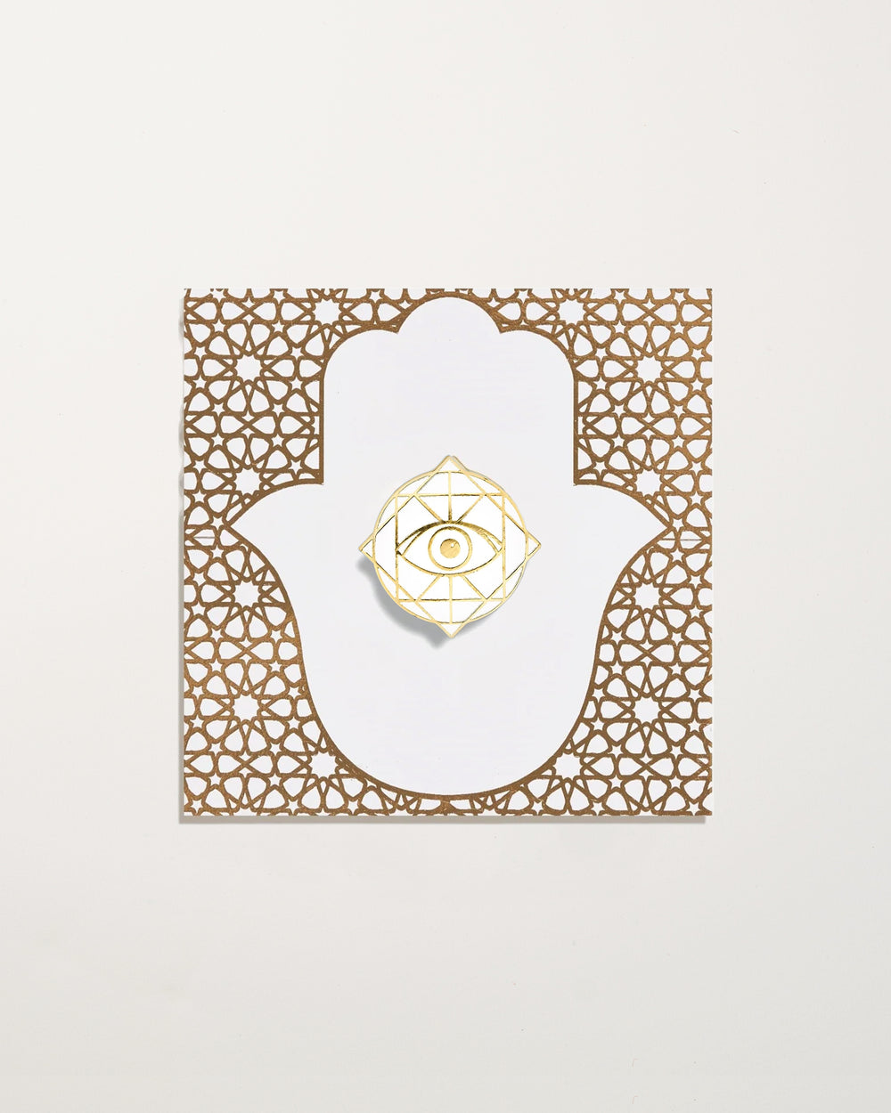 Nazar Pin White