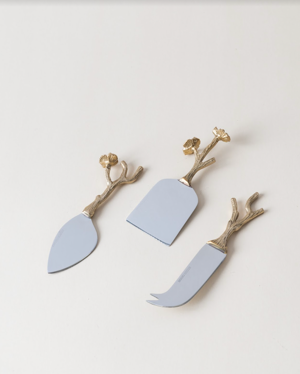Ava Blossom Cheese Set in Giftbox
