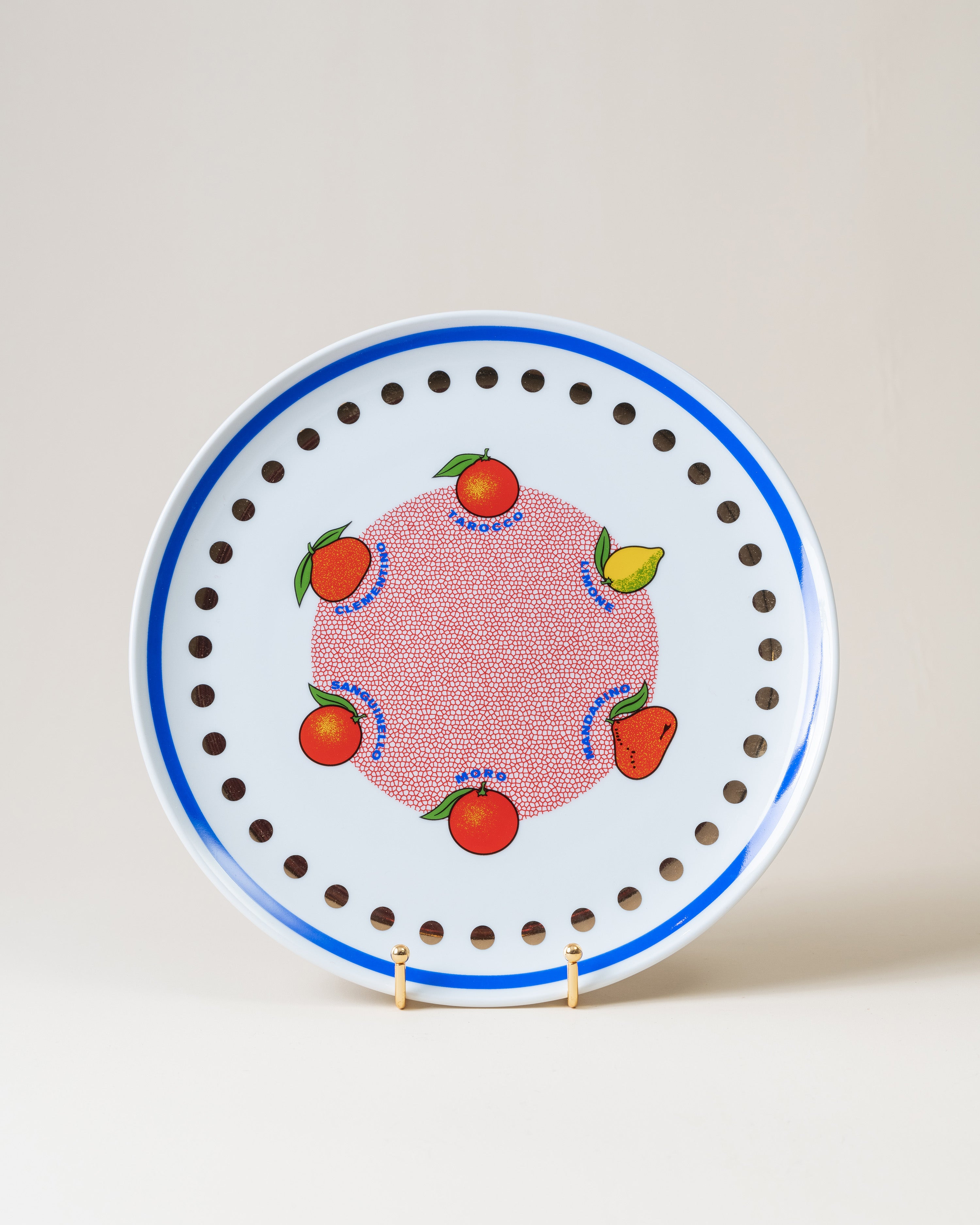 Round Platter/Citrus Fruits D32cm