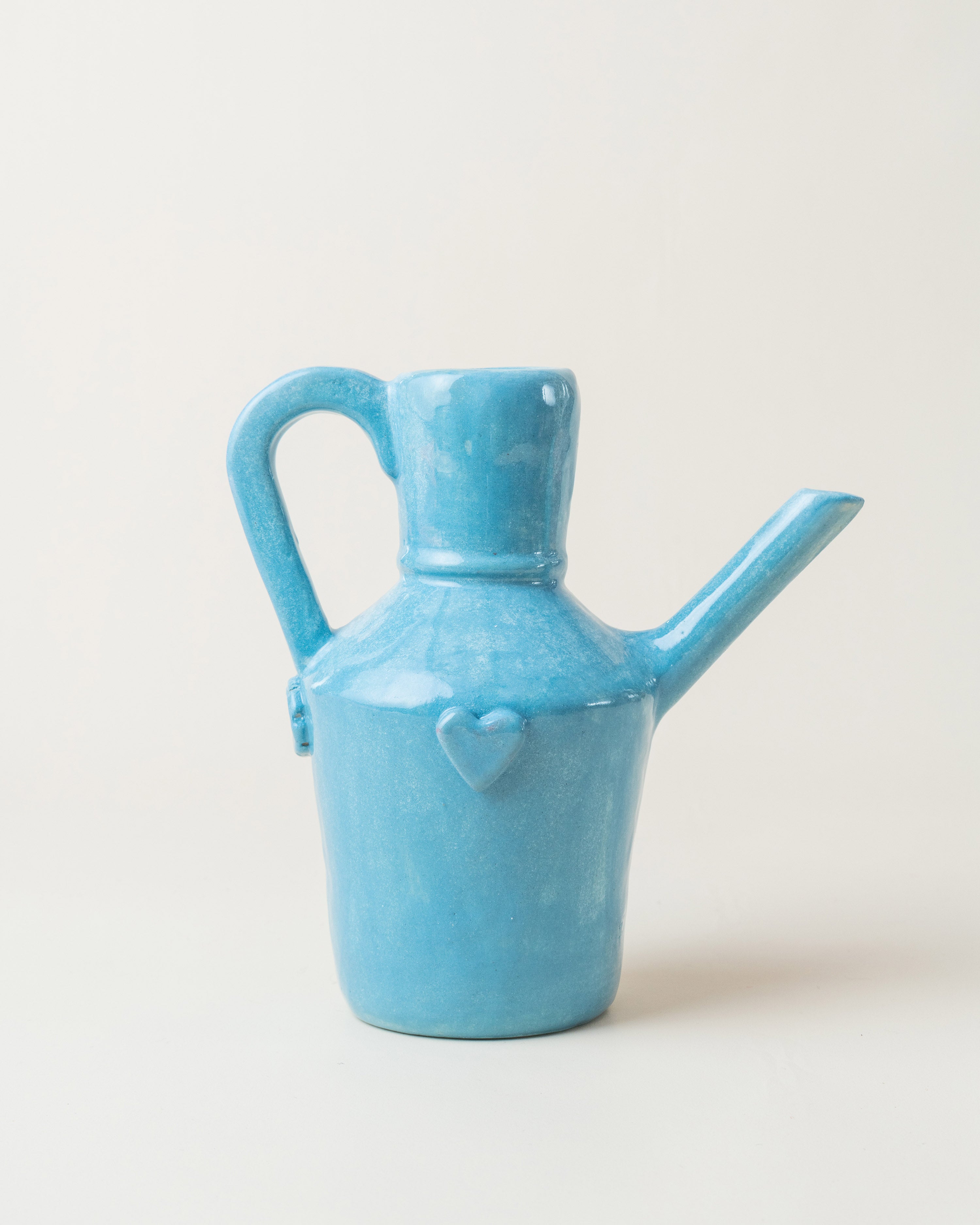 Decorative Jug/Blue Hearts