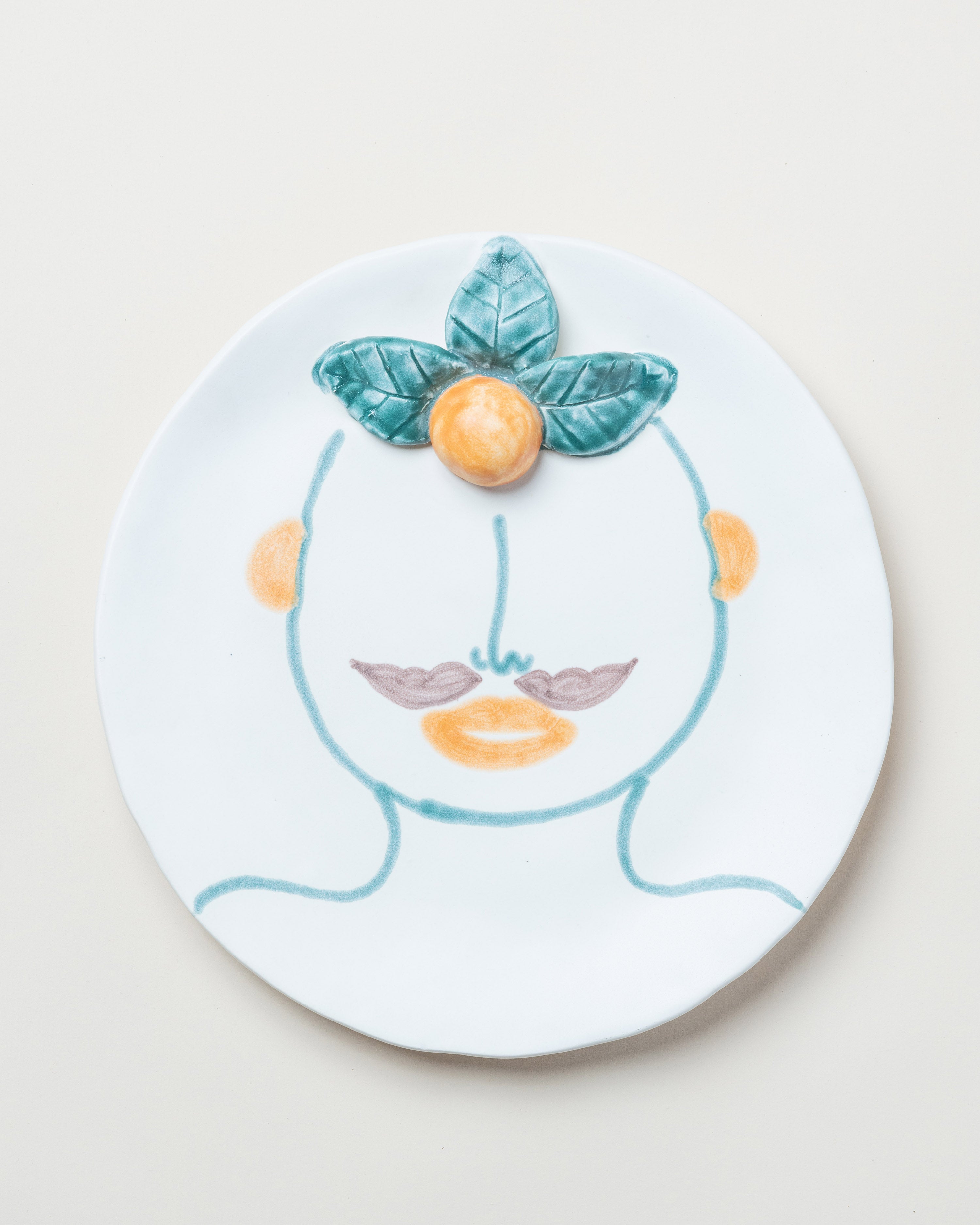 Calogero Mandarins Plate D30cm