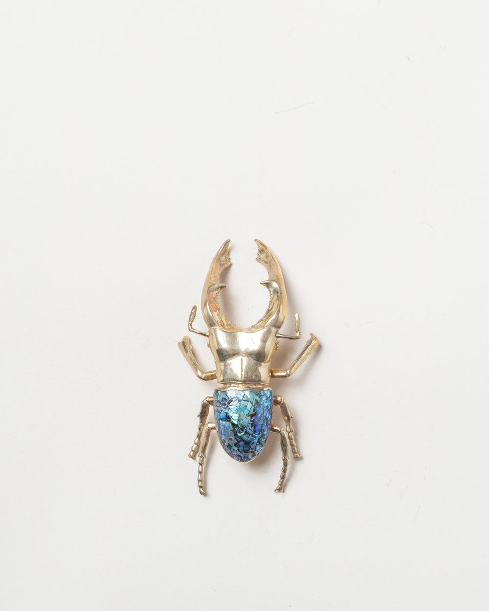 Small Scarab Box/Green Purple