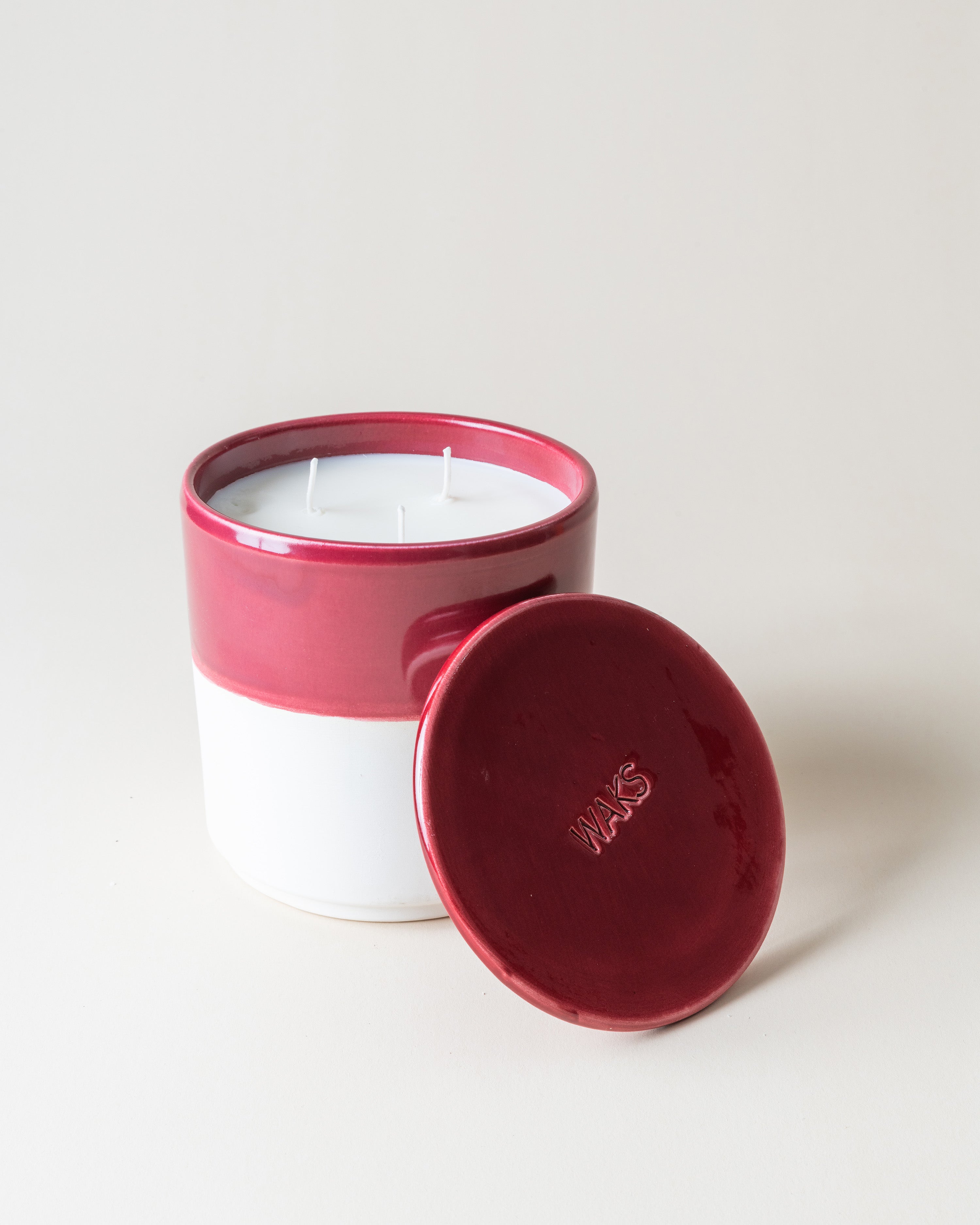 Large Red/Orange Grove Candle