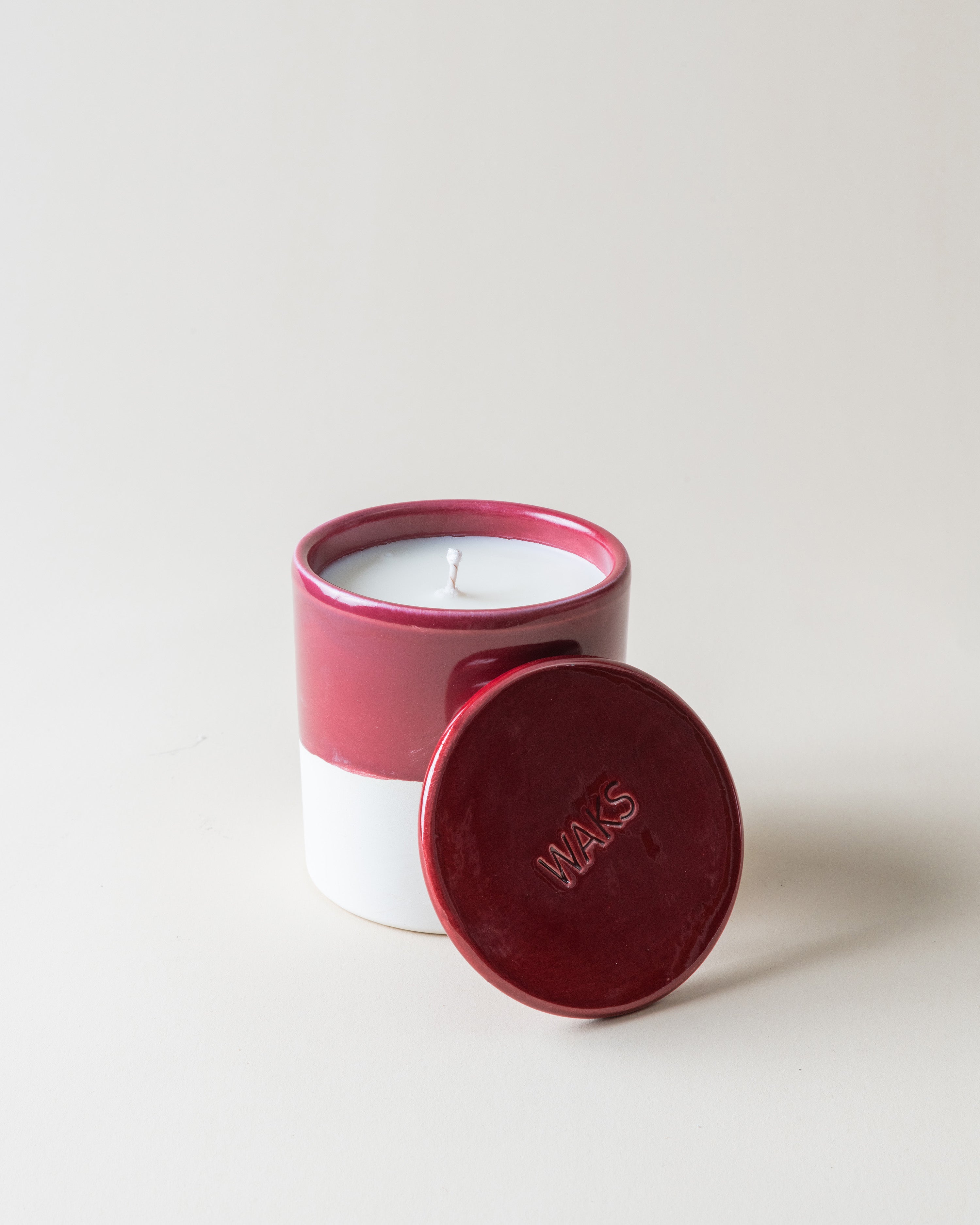 Small Red/Orange Grove Candle