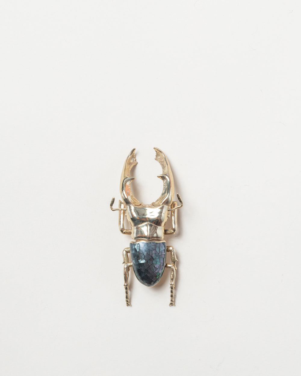 Small Scarab Box/Black Pearl